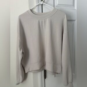 lululemon athletica Cream Sweatshirt
